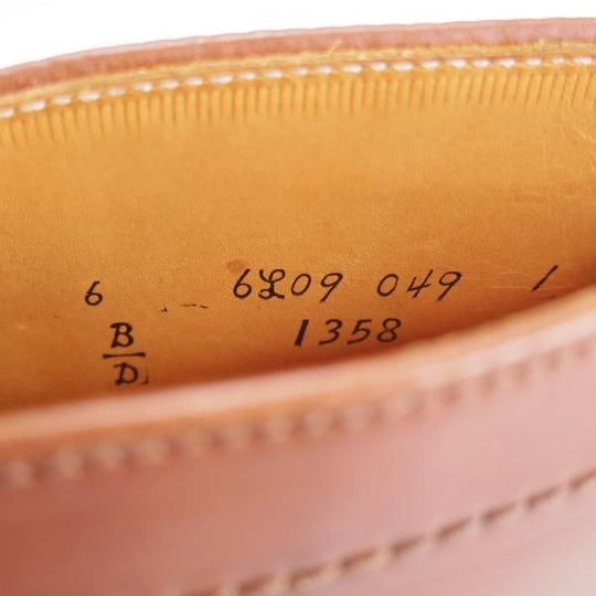 ★オールデン 6D【貴重★マホガニー色/コードバン/1358】ユナイテッドアローズ別注/チャッカブーツ/バリーラスト/茶/メンズ/ALDEN★k905