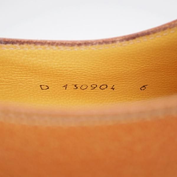 ほぼ未使用★(伊)タニノクリスチー SIZE 6【定価15万円以上★モンクストラップ/茶】シボ革/メンズ/TANINO CRISCI★k906