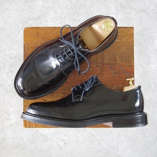 極上★チャーチ 55F/UK5.5【定価￥181,500-★シャノン/SHANNON】103ラスト/プレーントゥ/黒/メンズ/Church's★k914