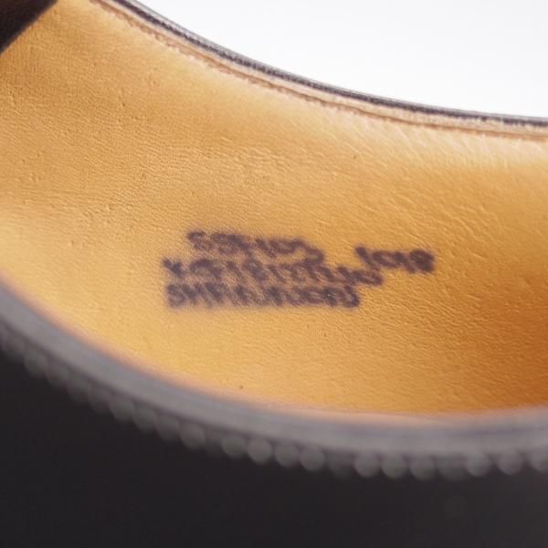 極上★チャーチ 55F/UK5.5【定価￥181,500-★シャノン/SHANNON】103ラスト/プレーントゥ/黒/メンズ/Church's★k914
