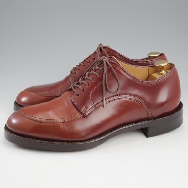 極美品★Makers/メイカーズ SIZE 6.5【現行定価￥155,100-★茶系コードバン仕様/ホーウィン社/#2】Vチップ/CDVN-02/メンズ★k915