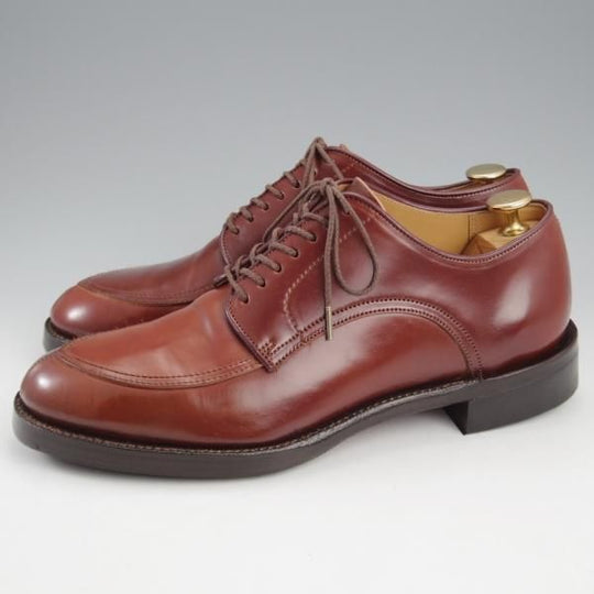 極美品★Makers/メイカーズ SIZE 6.5【現行定価￥155,100-★茶系コードバン仕様/ホーウィン社/#2】Vチップ/CDVN-02/メンズ★k915