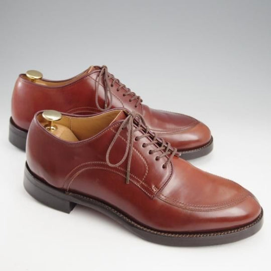 極美品★Makers/メイカーズ SIZE 6.5【現行定価￥155,100-★茶系コードバン仕様/ホーウィン社/#2】Vチップ/CDVN-02/メンズ★k915