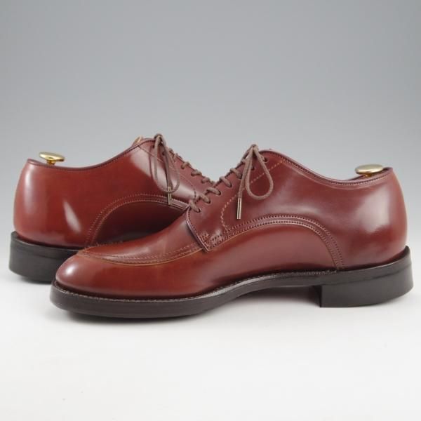 極美品★Makers/メイカーズ SIZE 6.5【現行定価￥155,100-★茶系コードバン仕様/ホーウィン社/#2】Vチップ/CDVN-02/メンズ★k915