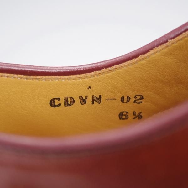 極美品★Makers/メイカーズ SIZE 6.5【現行定価￥155,100-★茶系コードバン仕様/ホーウィン社/#2】Vチップ/CDVN-02/メンズ★k915