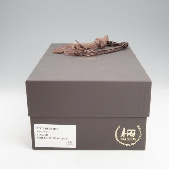 極美品★Makers/メイカーズ SIZE 6.5【現行定価￥155,100-★茶系コードバン仕様/ホーウィン社/#2】Vチップ/CDVN-02/メンズ★k915