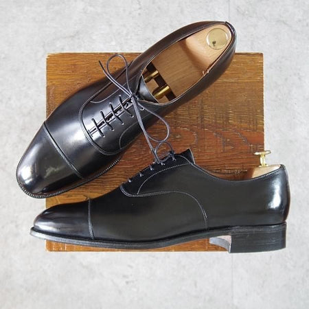 未使用★チャーチ 90F/UK9【貴重★旧チャーチ/73ラスト/CONSUL】コンサル/3都市ロゴ/ストレートチップ/カーフ/黒/メンズ/Church's★k916