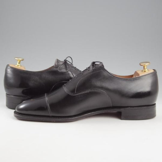 未使用★チャーチ 90F/UK9【貴重★旧チャーチ/73ラスト/CONSUL】コンサル/3都市ロゴ/ストレートチップ/カーフ/黒/メンズ/Church's★k916