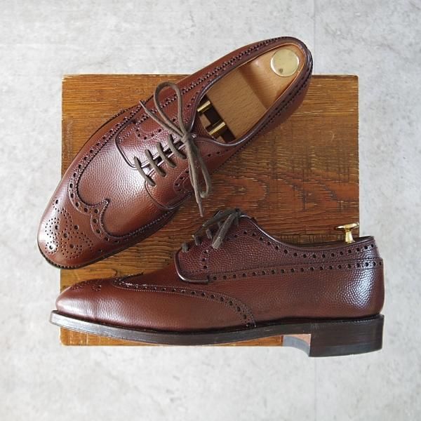 未使用★チャーチ 70E/UK7【旧チャーチ★デッドストック品/CHILTERN/149ラスト】3都市ロゴ/チルターン/フルブローグ/濃茶/Church's★k920