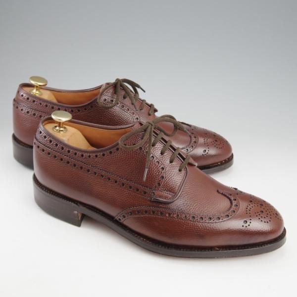 未使用★チャーチ 70E/UK7【旧チャーチ★デッドストック品/CHILTERN/149ラスト】3都市ロゴ/チルターン/フルブローグ/濃茶/Church's★k920