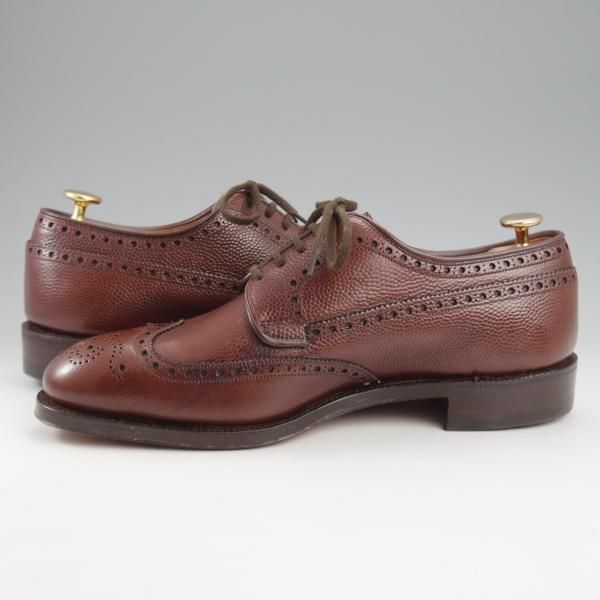 未使用★チャーチ 70E/UK7【旧チャーチ★デッドストック品/CHILTERN/149ラスト】3都市ロゴ/チルターン/フルブローグ/濃茶/Church's★k920