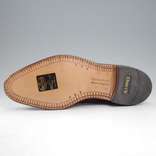 未使用★チャーチ 70E/UK7【旧チャーチ★デッドストック品/CHILTERN/149ラスト】3都市ロゴ/チルターン/フルブローグ/濃茶/Church's★k920