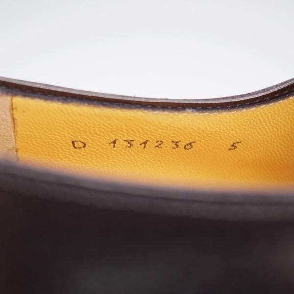 未使用★(伊)タニノクリスチー SIZE 5【デッドストック品★モンクストラップ/黒】カーフ/メンズ/TANINO CRISCI★k921