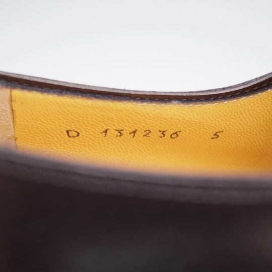 未使用★(伊)タニノクリスチー SIZE 5【デッドストック品★モンクストラップ/黒】カーフ/メンズ/TANINO CRISCI★k921