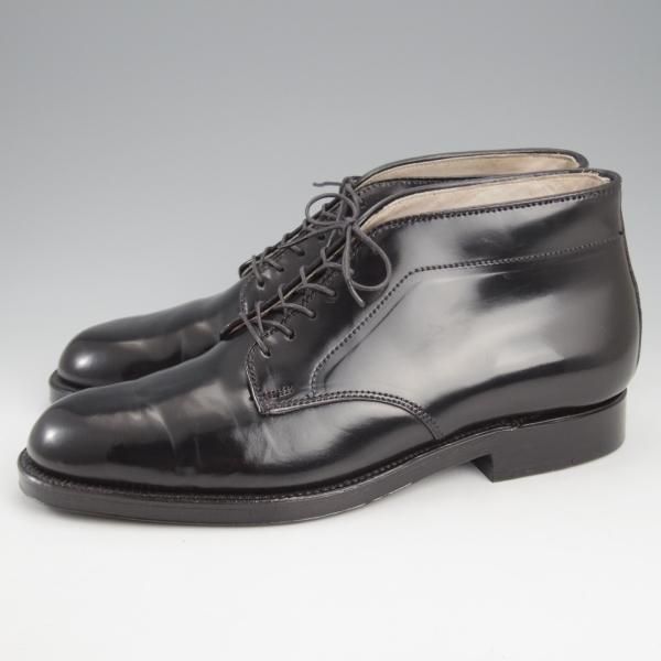 未使用★オールデン 7.5D【コードバン仕様★(オランダ)FRANS BOONE別注/６アイレットチャッカブーツ】86750/バリーラスト/黒/ALDEN★k923