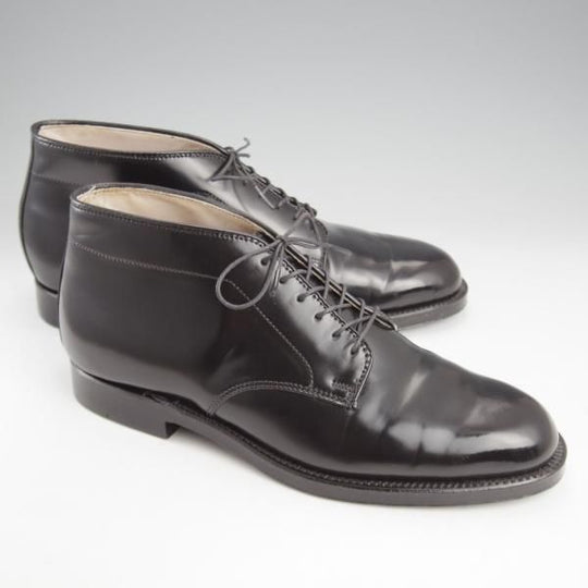 未使用★オールデン 7.5D【コードバン仕様★(オランダ)FRANS BOONE別注/６アイレットチャッカブーツ】86750/バリーラスト/黒/ALDEN★k923