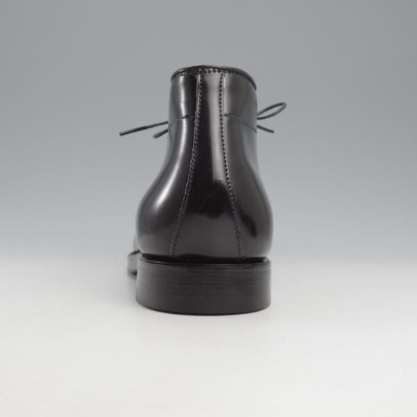 未使用★オールデン 7.5D【コードバン仕様★(オランダ)FRANS BOONE別注/６アイレットチャッカブーツ】86750/バリーラスト/黒/ALDEN★k923