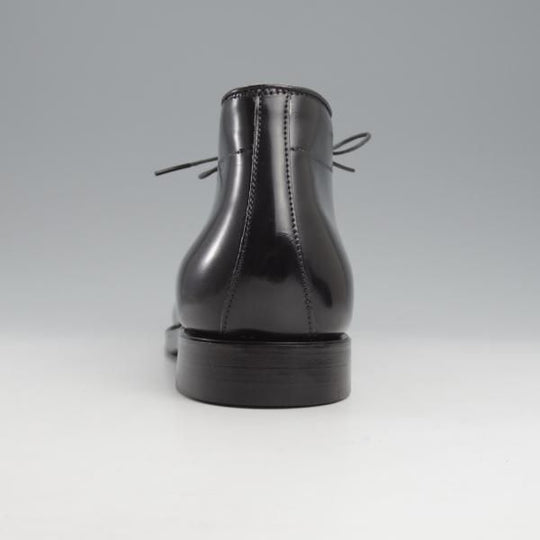 未使用★オールデン 7.5D【コードバン仕様★(オランダ)FRANS BOONE別注/６アイレットチャッカブーツ】86750/バリーラスト/黒/ALDEN★k923