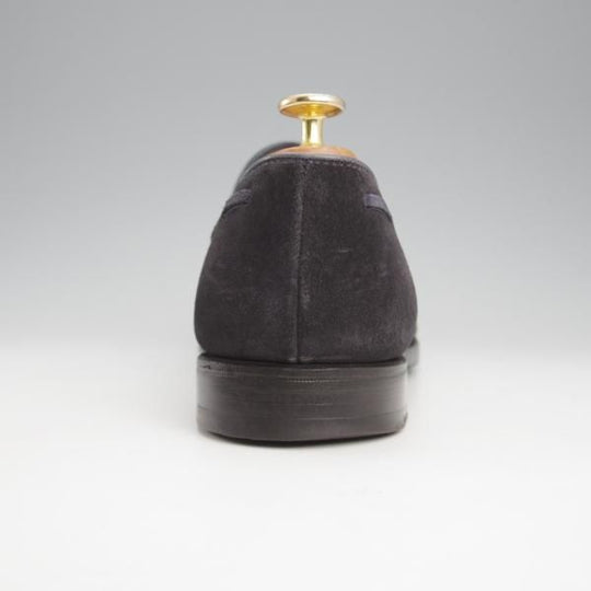 極上★クロケット&ジョーンズ 8.5E【定価￥99,000-★CAVENDISH 3/キャベンディッシュ】タッセルローファー/紺/Crockett&Jones★k927