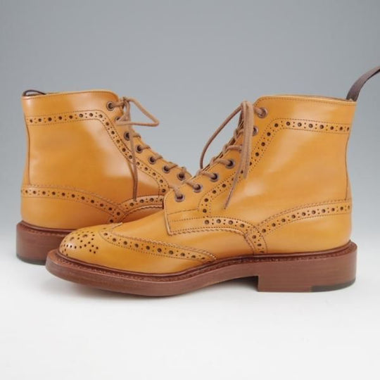 未使用★トリッカーズ SIZE 6.5【定価￥132,000-★STOW/エイコンアンティーク】5634/ストウ/カントリーブーツ/薄茶/Tricker's★k933