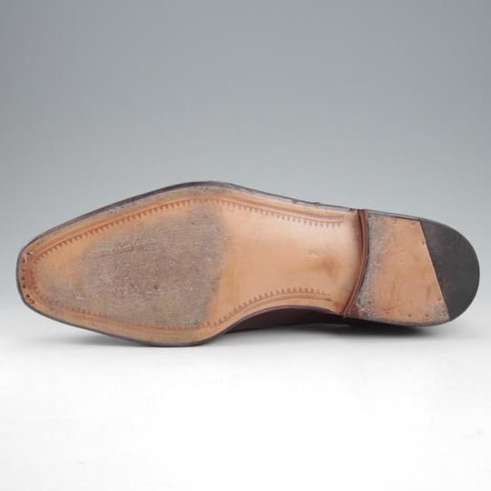 ★(スペイン製)カルミナ SIZE 7【トレーディングポスト別注★ショートウイング/80004】カーフ/濃茶/メンズ/CARMINA★k941