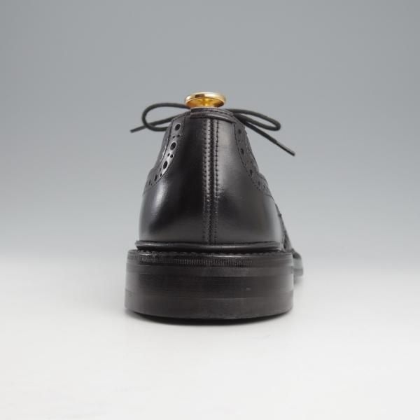 極上★トリッカーズ SIZE 9【ダイナイトソール仕様★DURHAM/フルブローグ】カントリーシューズ/カーフ/黒/短靴/Tricker's★k945