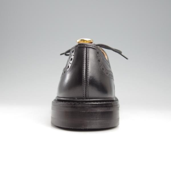 極上★トリッカーズ SIZE 9【ダイナイトソール仕様★DURHAM/フルブローグ】カントリーシューズ/カーフ/黒/短靴/Tricker's★k945