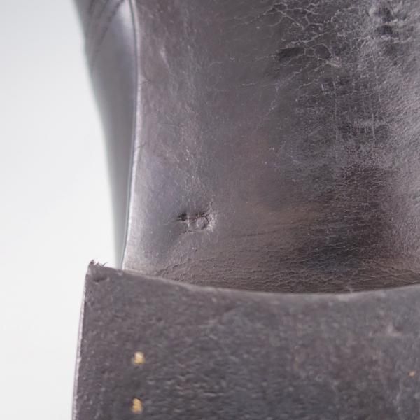 ★(仏)Corthay/コルテ SIZE 10【現行定価￥236,500-★純正シューツリー付き/Arca/アルカ】プレーントゥ/Vフロント/カーフ/黒/メンズ★k947