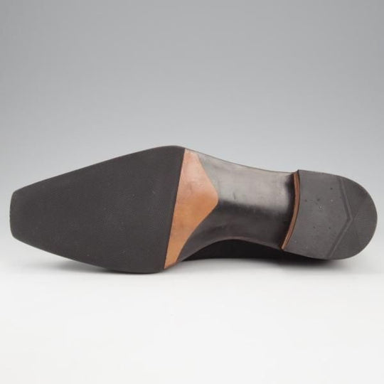 極上★(浅草)ギルド・オブ・クラフツ US6.5D程度【税込上代￥330,000-★最上級/フルハンドメイド】サイドゴアブーツ/クロコ/黒★k954