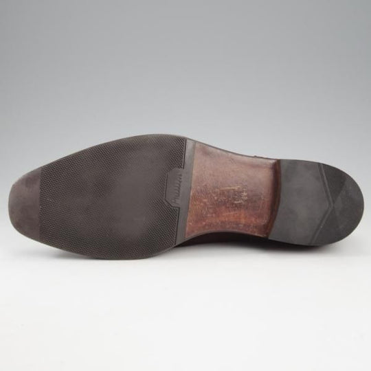 極上★クロケット&ジョーンズ 6.5D【ハンドグレードライン★ALBANY/337ラスト】クォーターブローグ/スエード/濃茶/Crockett&Jones★k955