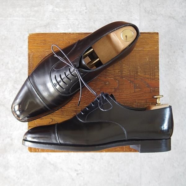 ★クロケット&ジョーンズ 6.5E【定価￥132,000-★AUDLEY/オードリー】ハンドグレードライン/337ラスト/カーフ/黒/Crockett&Jones★k958