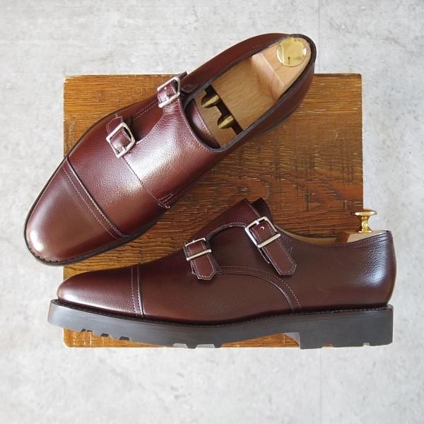 John Lobb William Burgundy UK7 E