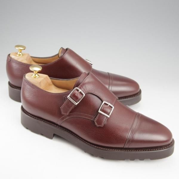 John Lobb William Burgundy UK7 E