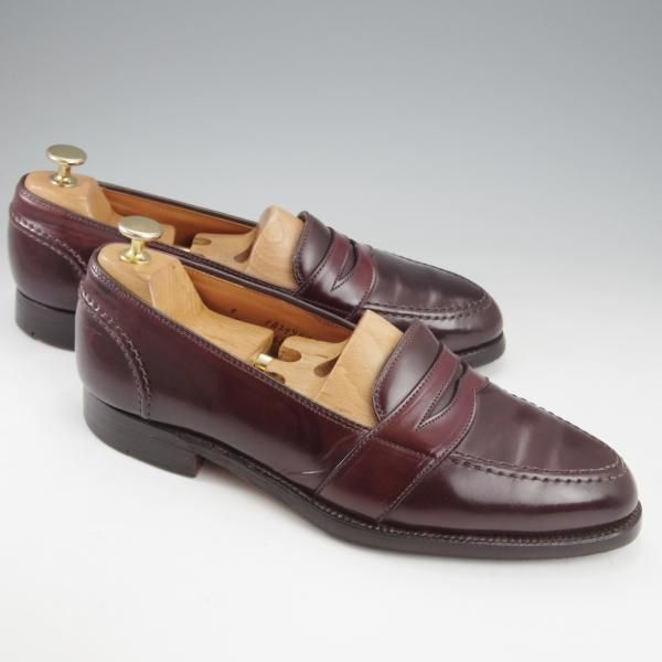 極上★オールデン 9D【現行定価20万円以上★コードバン/684/フルストラップ】アバディーンラスト/コインローファー/赤茶/ALDEN★k960