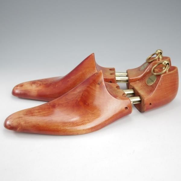 極上★クロケット&ジョーンズ SIZE 6.5【定価￥27,500-★純正シューツリー/Eワイズ用】木製シューキーパー/メンズ/Crockett&Jones★k974