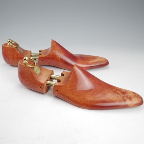 極上★クロケット&ジョーンズ SIZE 6.5【定価￥27,500-★純正シューツリー/Eワイズ用】木製シューキーパー/メンズ/Crockett&Jones★k974