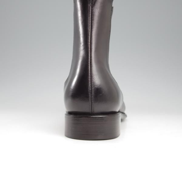 極美品★シェットランドフォックス SIZE 7.5【定価￥61,600-★ボートン/サイドゴアブーツ/071F】カーフ/黒/メンズ/Shetlandfox★k985