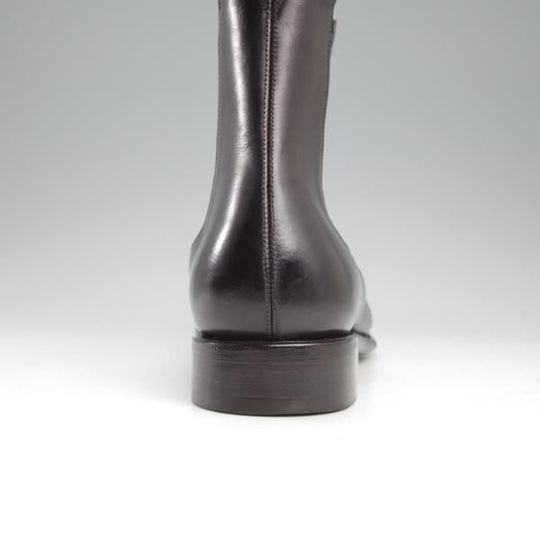 極美品★シェットランドフォックス SIZE 7.5【定価￥61,600-★ボートン/サイドゴアブーツ/071F】カーフ/黒/メンズ/Shetlandfox★k985