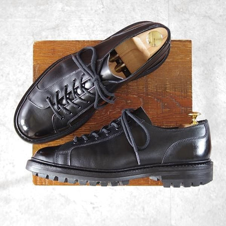 極上★トリッカーズ SIZE 7【貴重★モンキーブーツのローカットモデル/コマンドソール仕様】8183/JAMES COWARD別注/黒/Tricker's★k990