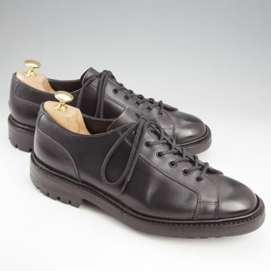 極上★トリッカーズ SIZE 7【貴重★モンキーブーツのローカットモデル/コマンドソール仕様】8183/JAMES COWARD別注/黒/Tricker's★k990
