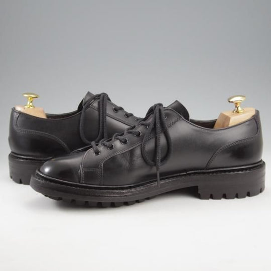 極上★トリッカーズ SIZE 7【貴重★モンキーブーツのローカットモデル/コマンドソール仕様】8183/JAMES COWARD別注/黒/Tricker's★k990