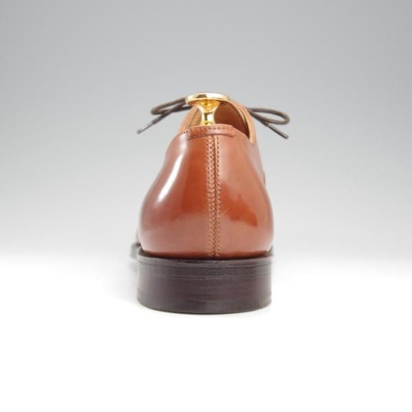 極美品★(英)グレンソン 6.5F【現行定価￥98,890-★G-ONEライン/LONDON】ロンドン/22346/G1/ストレートチップ/カーフ/茶/GRENSON★l001