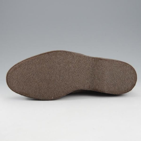 未使用★(英)SANDERS/サンダース SIZE 6.5【定価￥52,800-★チャッカブーツ/マッドガード】6480/スエード/濃茶/メンズ★l002