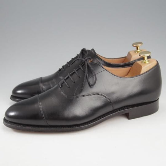 美品★(英)チーニー 9.5E【定価￥60,500-★ロイドフットウェア別注/Mシリーズ】89ラスト/ストレートチップ/カーフ/黒/CHEANEY★l003