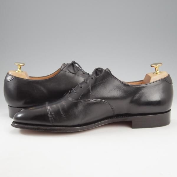 美品★(英)チーニー 9.5E【定価￥60,500-★ロイドフットウェア別注/Mシリーズ】89ラスト/ストレートチップ/カーフ/黒/CHEANEY★l003
