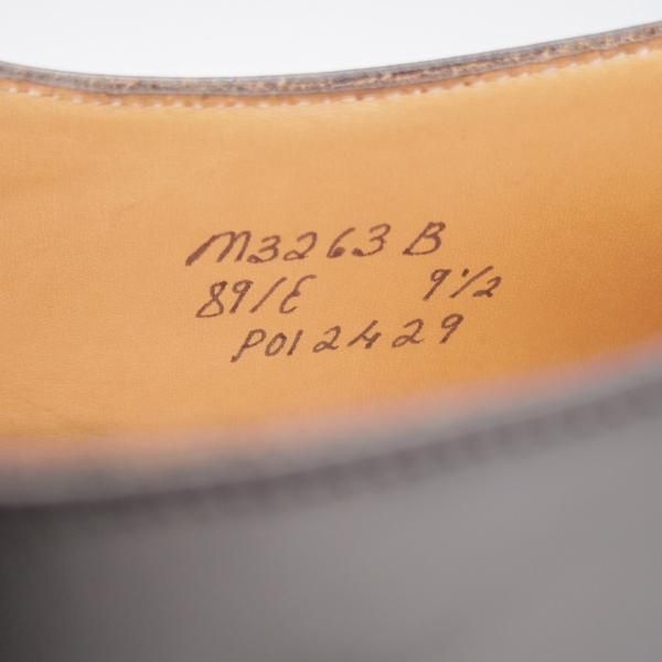 美品★(英)チーニー 9.5E【定価￥60,500-★ロイドフットウェア別注/Mシリーズ】89ラスト/ストレートチップ/カーフ/黒/CHEANEY★l003