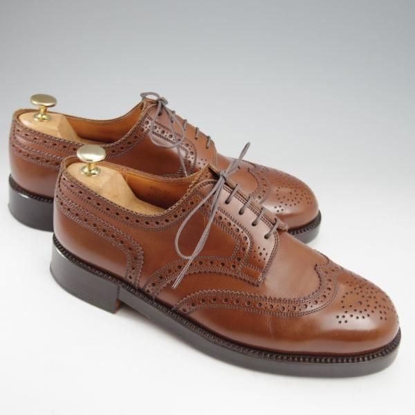 J.M.ウエストン 7.5E【貴重☆589/フルブローグ/32ラスト】 | 高級中古