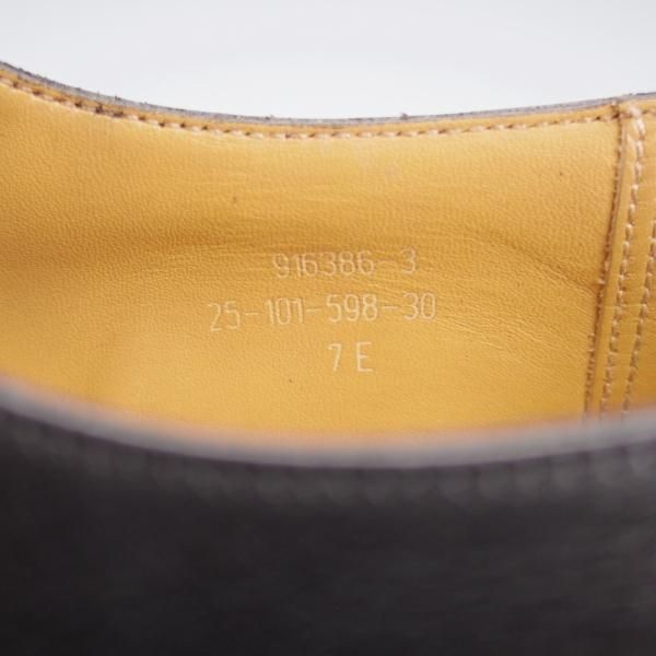 極上★J.M.ウエストン 7E【定価￥159,500-★ハーフハント/598】Uチップ/25ラスト/カーフ/黒/Weston/ウェストン★l009