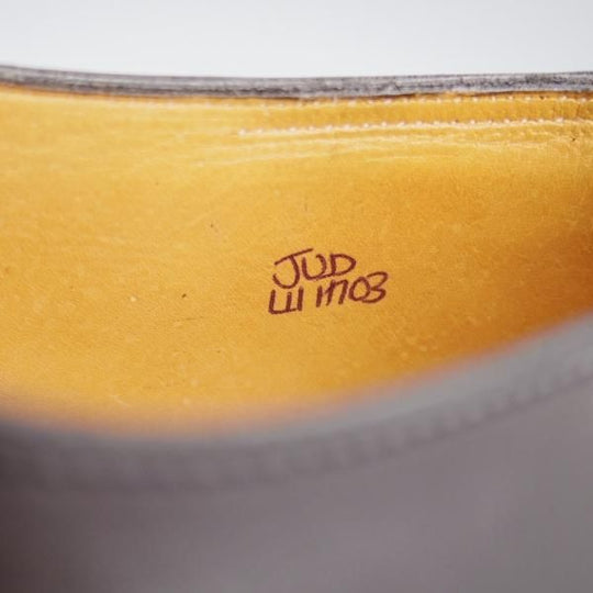 極上★ジョンロブ SIZE 41/UK7程度【貴重★エルメス別注/HERMES/ミュージアムカーフ】H103ラスト/JUD/ストレートチップ/黒/JOHN LOBB★l013