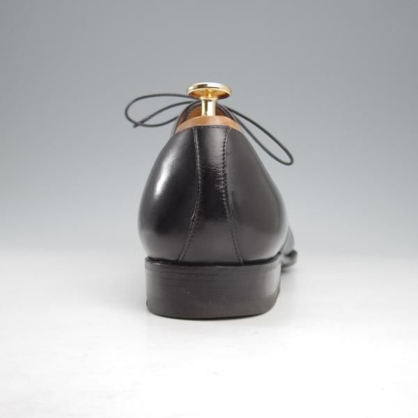 美品★(伊)エンツォ・ボナフェ SIZE 9【ハンドソーンウェルテッド製法★ストレートチップ】カーフ/黒/メンズ/Enzo Bonafe★l014